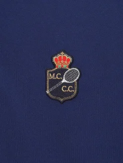 Sergio Tacchini For The Court<Doubles Mch Polo- Navy