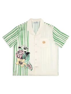 Sergio Tacchini Matching Separates<Ella Printed Shirt- Gardenia