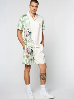 Sergio Tacchini Matching Separates<Ella Printed Shirt- Gardenia