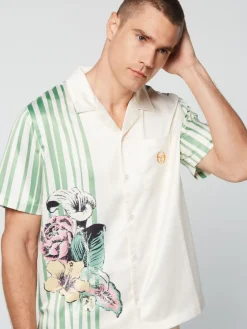 Sergio Tacchini Matching Separates<Ella Printed Shirt- Gardenia