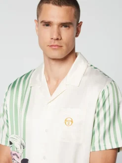 Sergio Tacchini Matching Separates<Ella Printed Shirt- Gardenia