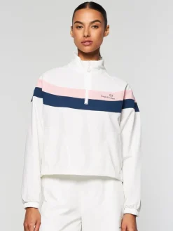 Sergio Tacchini For The Court<Fohn Track Jacket- Gardenia