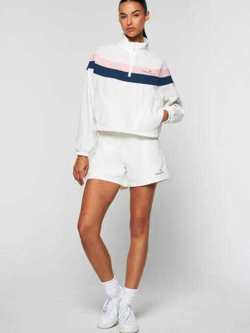 Sergio Tacchini For The Court<Fohn Track Jacket- Gardenia