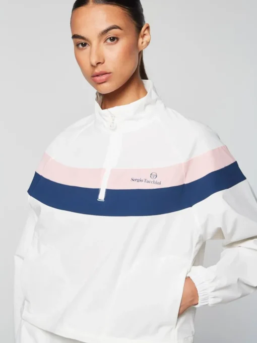 Sergio Tacchini For The Court<Fohn Track Jacket- Gardenia