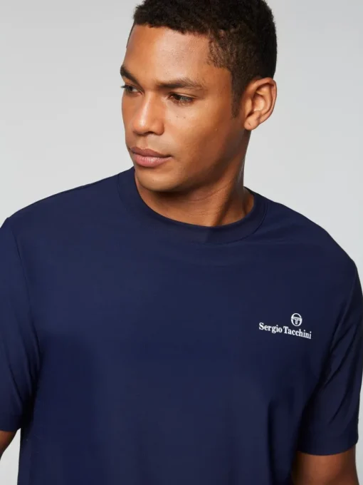 Sergio Tacchini For The Court<Foro T-Shirt- Maritime Blue
