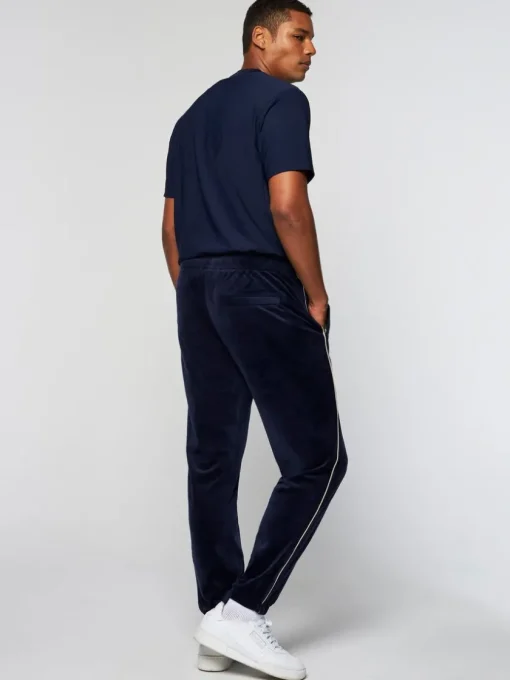 Sergio Tacchini Velour<Gallone Velour Track Pant- Maritime Blue