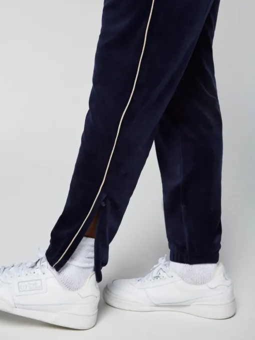 Sergio Tacchini Velour<Gallone Velour Track Pant- Maritime Blue