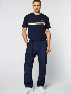 Sergio Tacchini Pants And Sweatpants<Gavino Cargo Pant- Maritime Blue