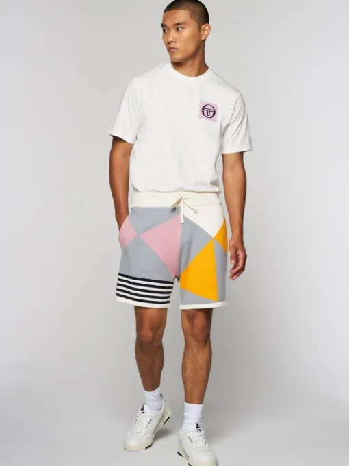 Sergio Tacchini Shorts And Swim<Geo Knit Short- Multi