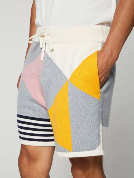 Sergio Tacchini Shorts And Swim<Geo Knit Short- Multi
