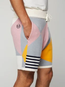 Sergio Tacchini Shorts And Swim<Geo Knit Short- Multi