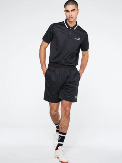 Sergio Tacchini For The Court<Geo Short-Black