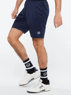 Sergio Tacchini For The Court<Geo Short-Maritime Blue