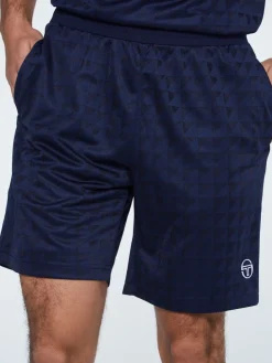 Sergio Tacchini For The Court<Geo Short-Maritime Blue