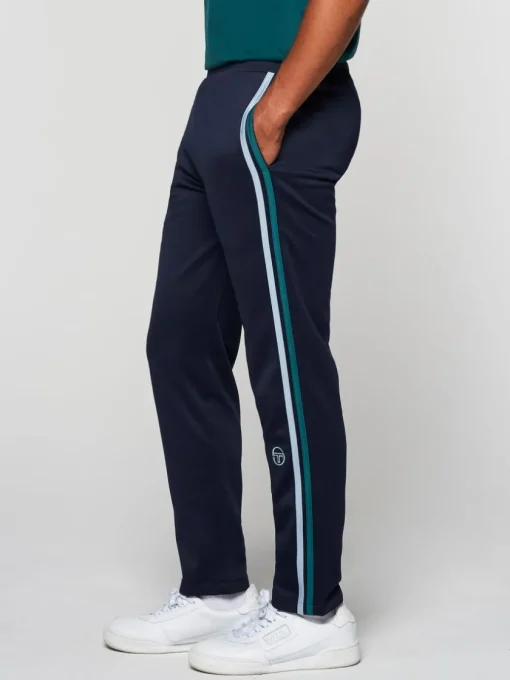Sergio Tacchini View All<Ghibli Track Pant- Maritime Blue/ Gardenia