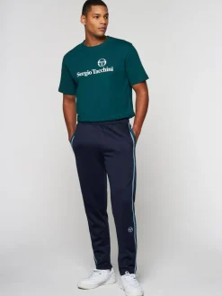 Sergio Tacchini View All<Ghibli Track Pant- Maritime Blue/ Gardenia