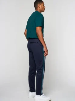 Sergio Tacchini View All<Ghibli Track Pant- Maritime Blue/ Gardenia