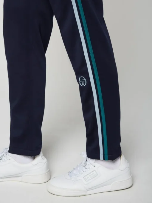 Sergio Tacchini View All<Ghibli Track Pant- Maritime Blue/ Gardenia