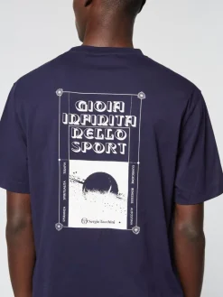 Sergio Tacchini View All<Gioia T-Shirt- Maritime Blue