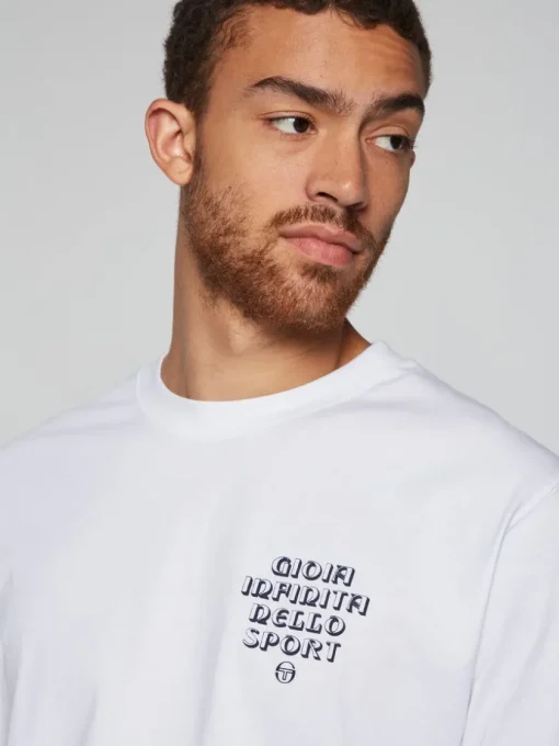 Sergio Tacchini T-Shirts<Gioia T-Shirt- White/ White