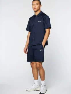 Sergio Tacchini Matching Separates<Giorgio Lounge Shirt- Maritime Blue