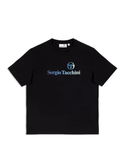 Sergio Tacchini View All<Gradiennte T-Shirt- Black Beauty