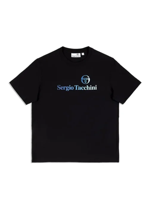 Sergio Tacchini View All<Gradiennte T-Shirt- Black Beauty