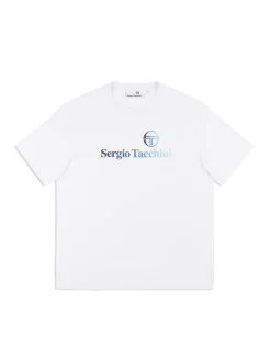 Sergio Tacchini For The Court<Gradiennte T-Shirt- Brilliant White