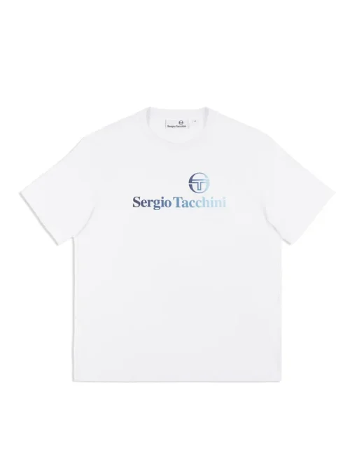 Sergio Tacchini For The Court<Gradiennte T-Shirt- Brilliant White
