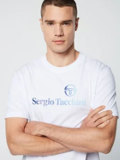 Sergio Tacchini For The Court<Gradiennte T-Shirt- Brilliant White