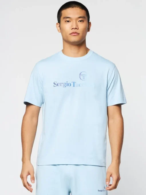 Sergio Tacchini View All<Gradiennte T-Shirt- Clear Sky