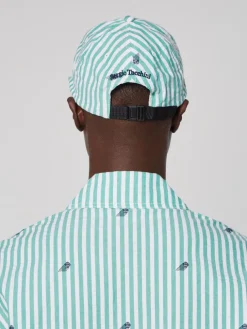 Sergio Tacchini Matching Separates<Granda Baseball Hat- Deep Mint