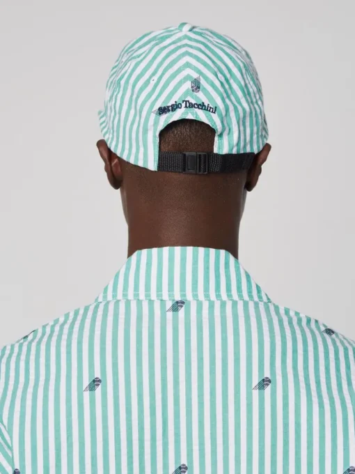Sergio Tacchini Matching Separates<Granda Baseball Hat- Deep Mint
