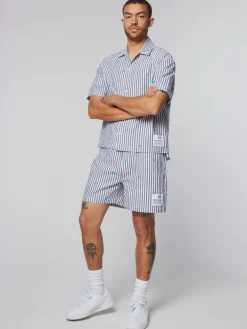 Sergio Tacchini View All<Granda Camp Shirt- Maritime Blue
