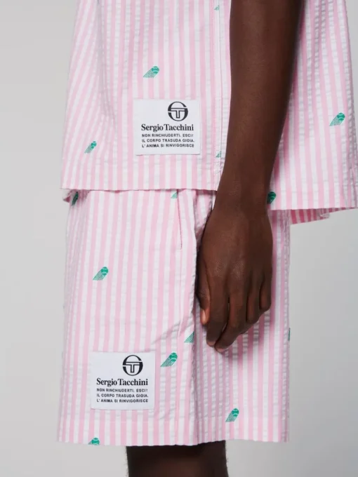 Sergio Tacchini View All<Granda Camp Shirt-Begonia Pink