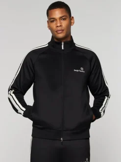 Sergio Tacchini Tracksuits<Gromo Tape Track Jacket- Black Beauty