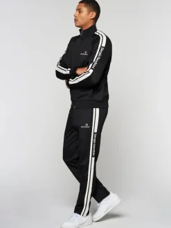 Sergio Tacchini Tracksuits<Gromo Tape Track Jacket- Black Beauty