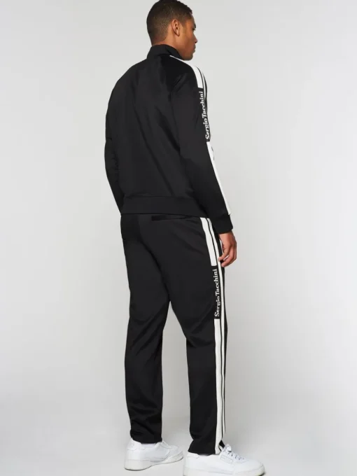 Sergio Tacchini Tracksuits<Gromo Tape Track Jacket- Black Beauty