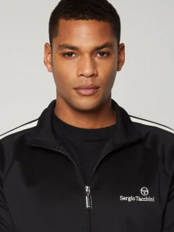Sergio Tacchini Tracksuits<Gromo Tape Track Jacket- Black Beauty