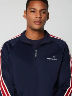 Sergio Tacchini Tracksuits<Gromo Tape Track Jacket- Maritime Blue