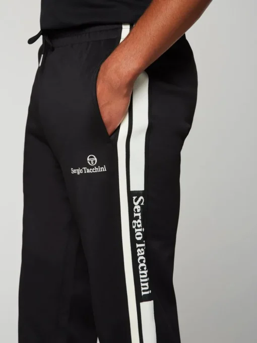 Sergio Tacchini Pants And Sweatpants<Gromo Tape Track Pant- Black Beauty
