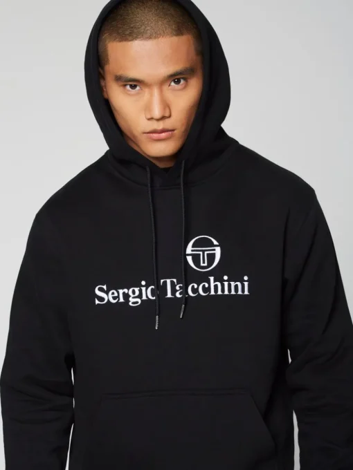 Sergio Tacchini The Essentials<Heritage Hoodie- Black Beauty