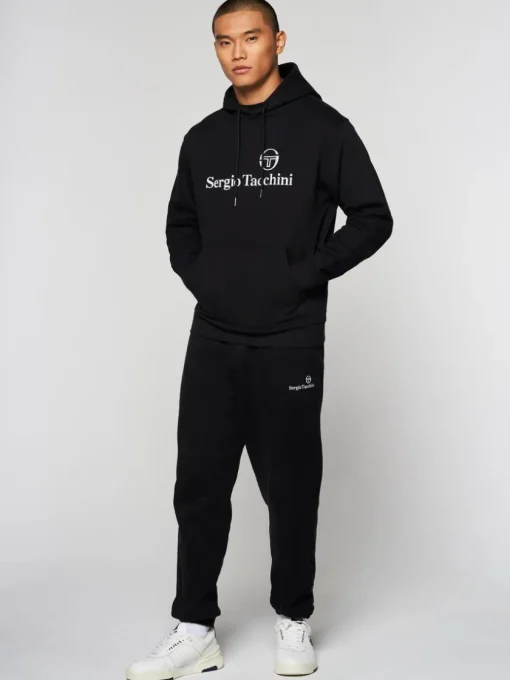 Sergio Tacchini The Essentials<Heritage Hoodie- Black Beauty