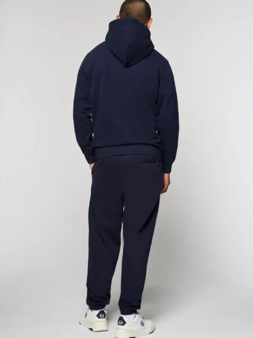 Sergio Tacchini View All<Heritage Hoodie- Maritime Blue