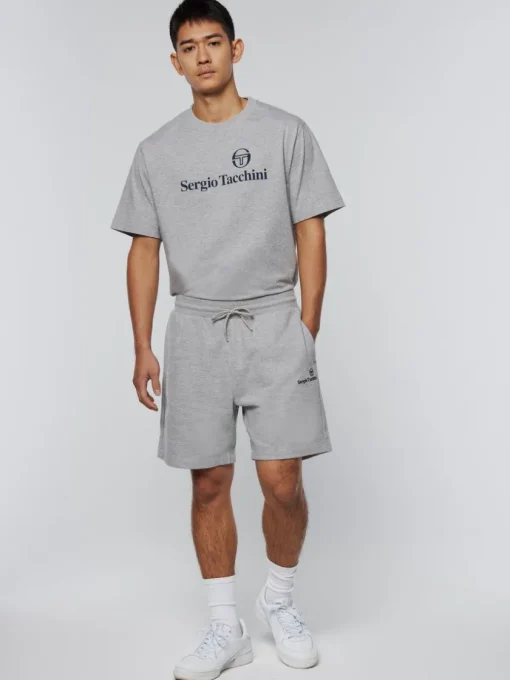 Sergio Tacchini View All<Heritage Logo Short-Heather Grey