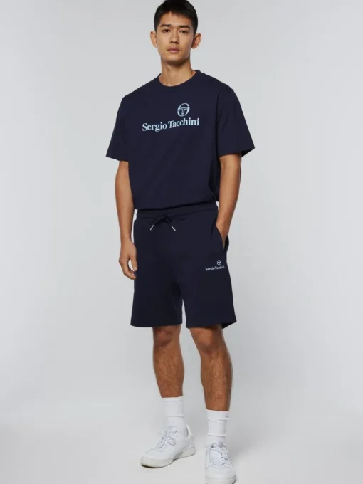 Sergio Tacchini The Essentials<Heritage Logo Short-Maritime Blue