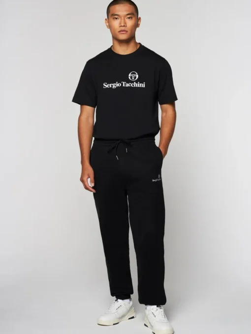 Sergio Tacchini Pants And Sweatpants<Heritage Sweatpant- Black Beauty