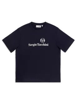 Sergio Tacchini The Essentials<Heritage T-Shirt- Maritime Blue