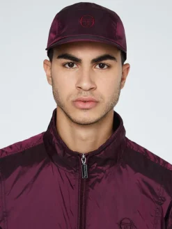 Sergio Tacchini View All<Iridescent Panel Cap-Grape Wine