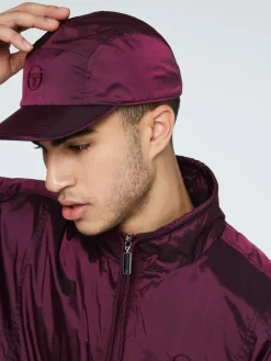 Sergio Tacchini View All<Iridescent Panel Cap-Grape Wine